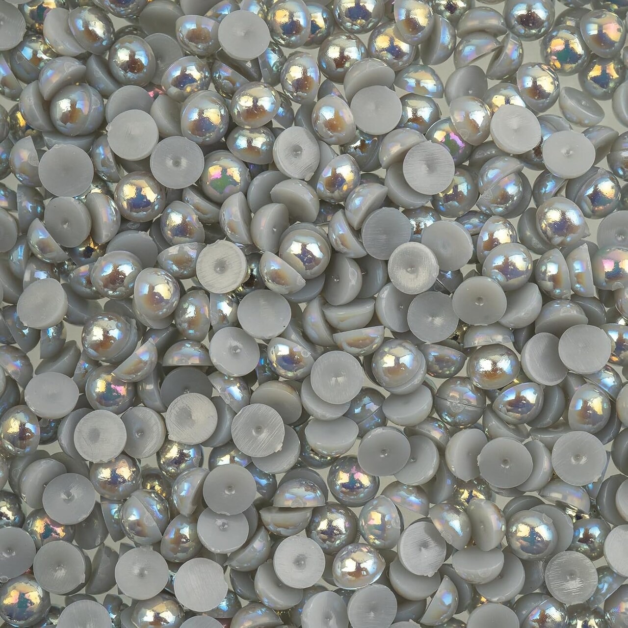 Crystal Lane DIY SS20(5mm) Plastic Pearl Flatback Rhinestones, 575pcs